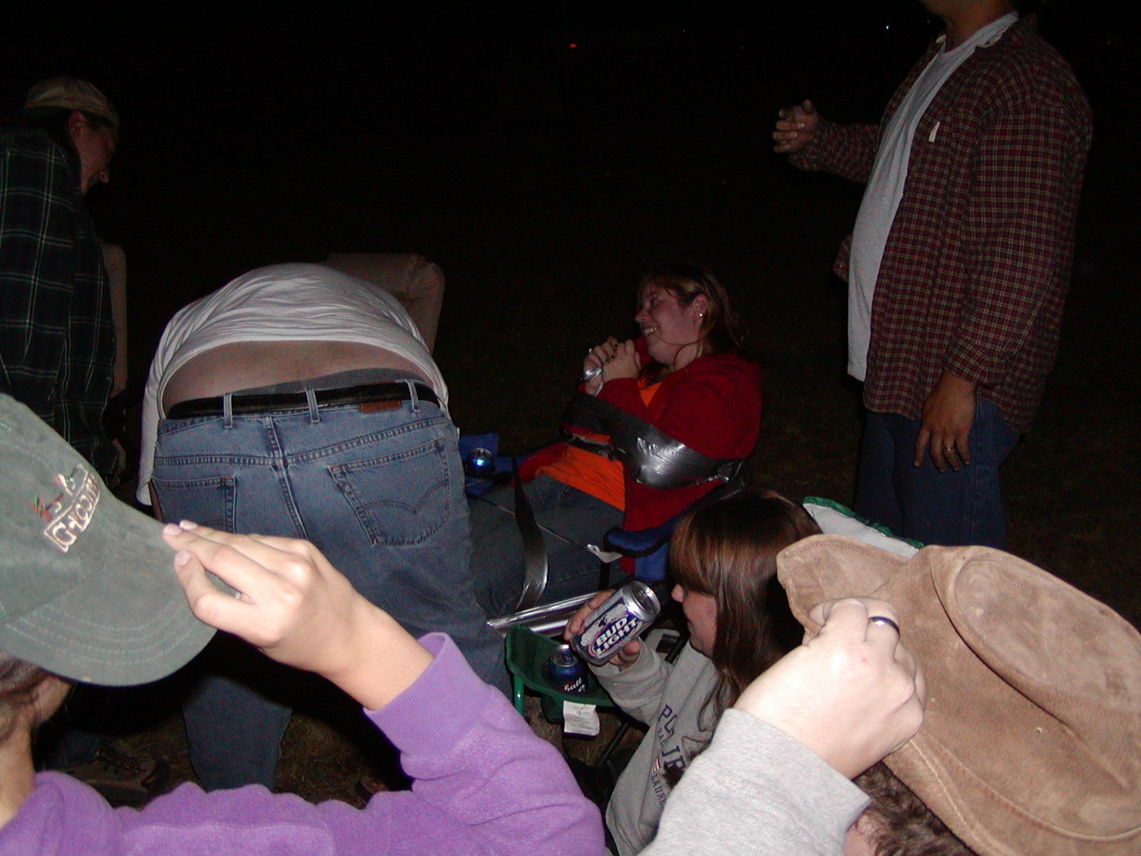 Didn't we bring saran wrap this year?
