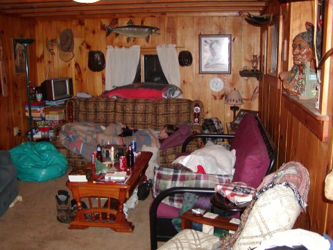 Doh! Tom stole the couch.
