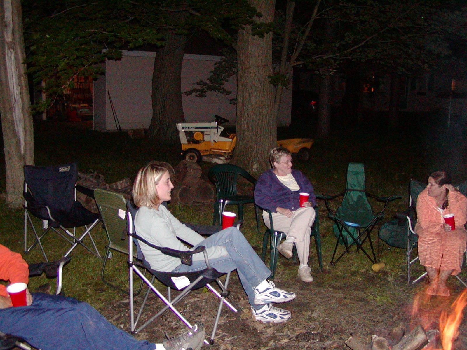 July 4, 2004 at Mark’s cabin — photograph 1