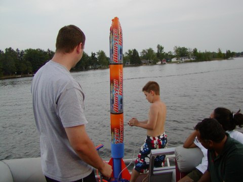 July 4, 2004 at Mark’s cabin — photograph 5