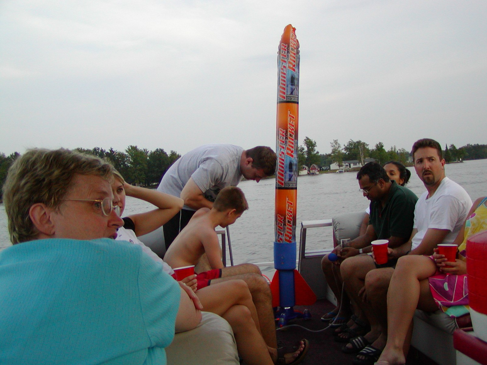 July 4, 2004 at Mark’s cabin — photograph 6