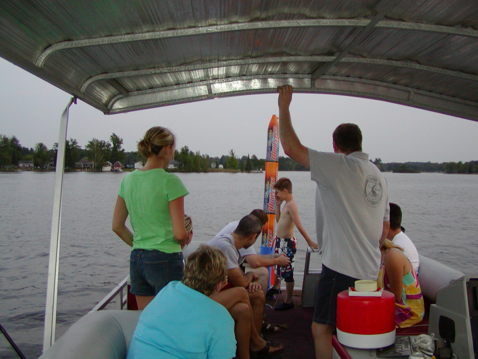 July 4, 2004 at Mark’s cabin — photograph 8