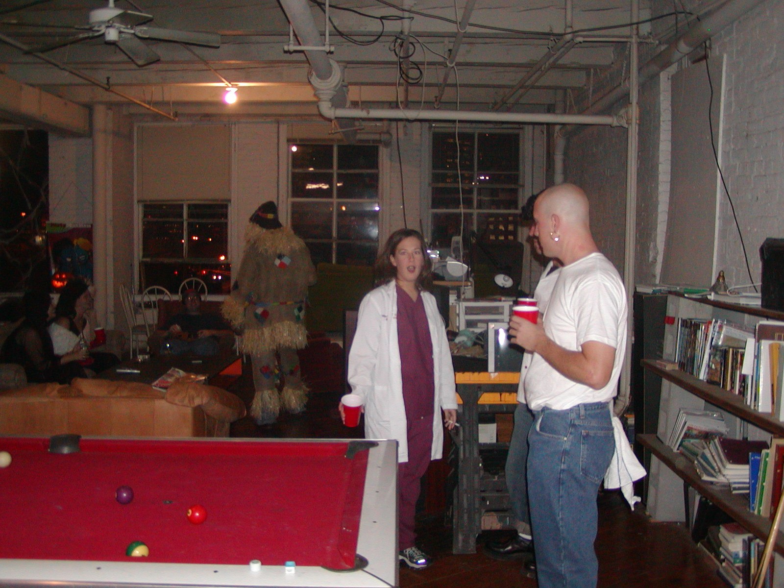 Halloween 2003 at the loft — photograph 12