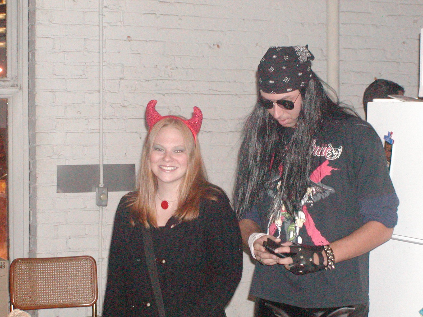 Halloween 2003 at the loft — photograph 21
