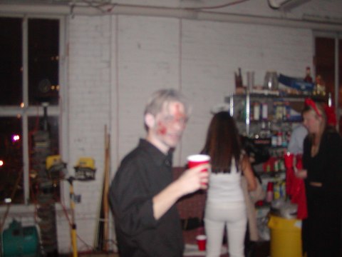 Halloween 2003 at the loft — photograph 23