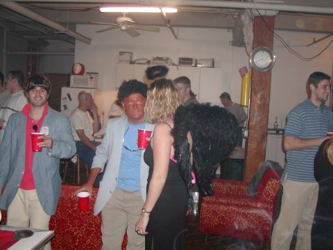 Halloween 2003 at the loft — photograph 29