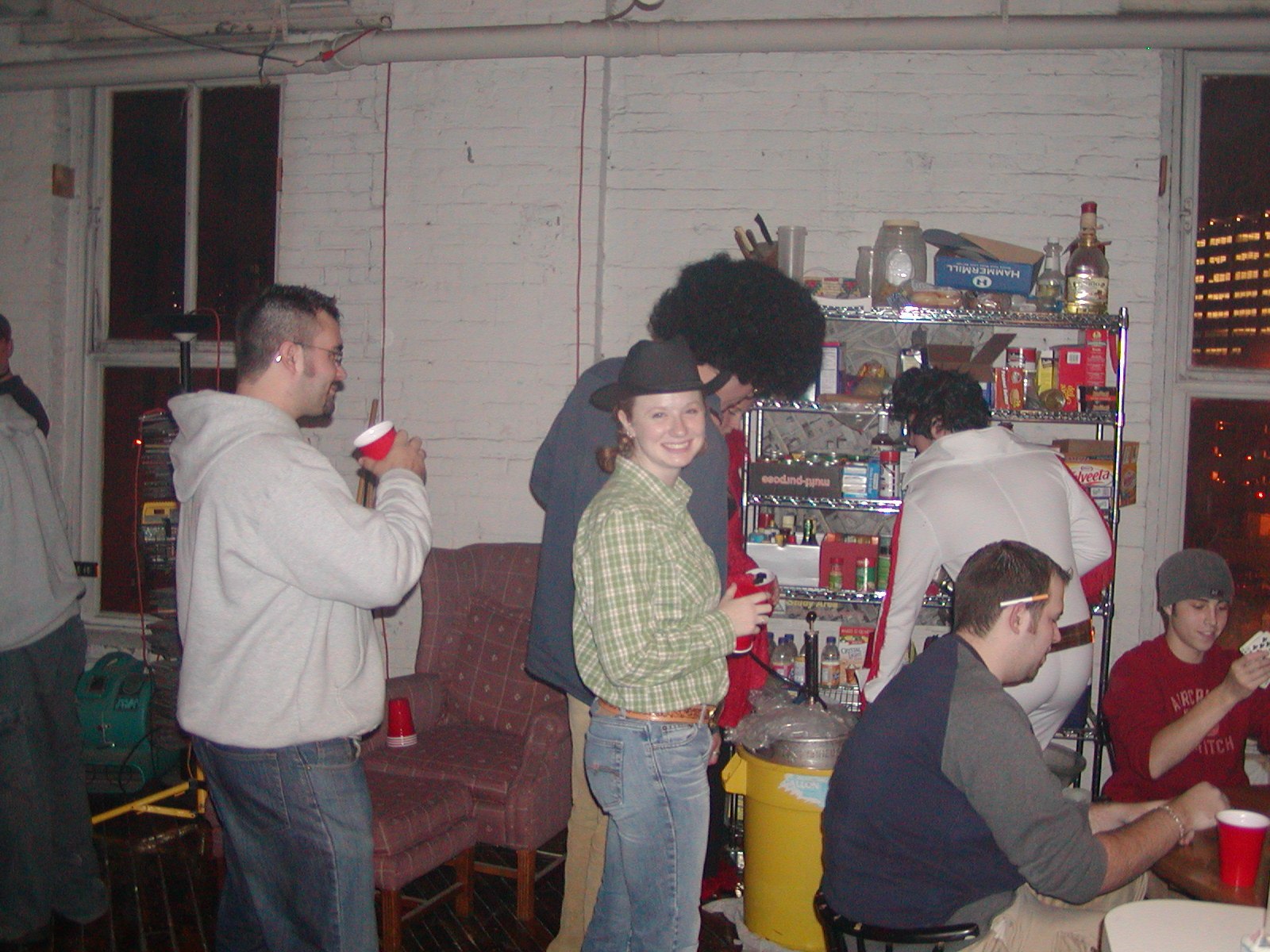 Halloween 2003 at the loft — photograph 35