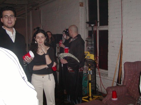 Halloween 2003 at the loft — photograph 46