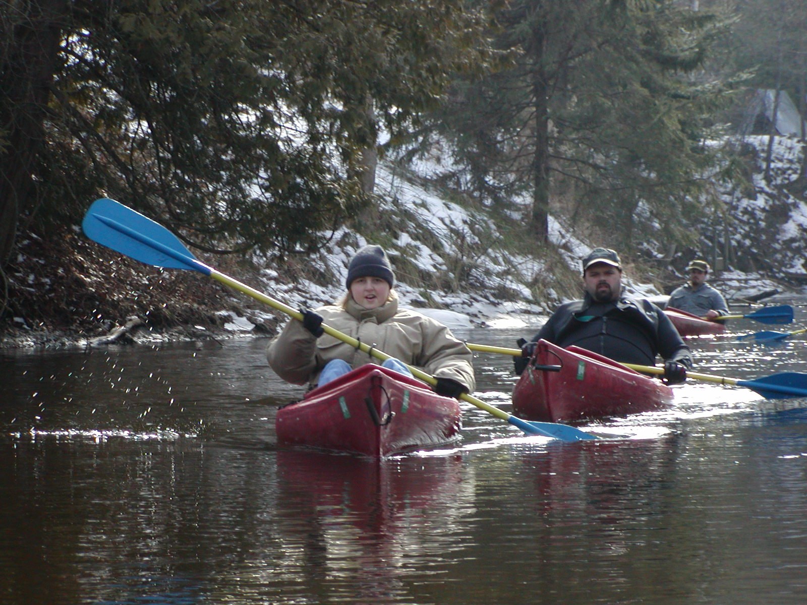 The winter canoe trip — photograph 3