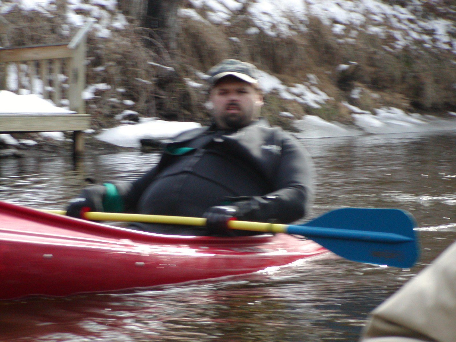 The winter canoe trip — photograph 5