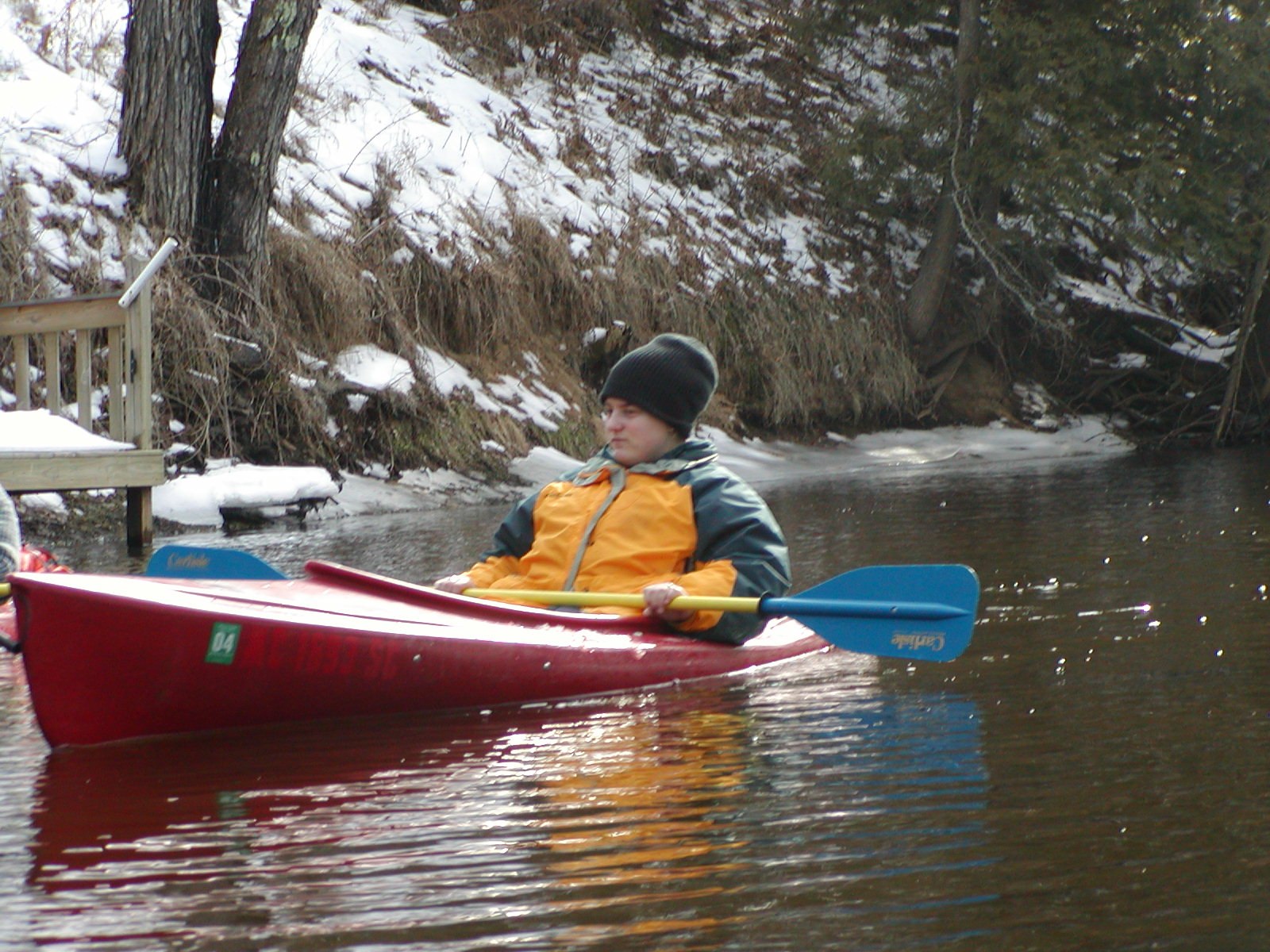 The winter canoe trip — photograph 6