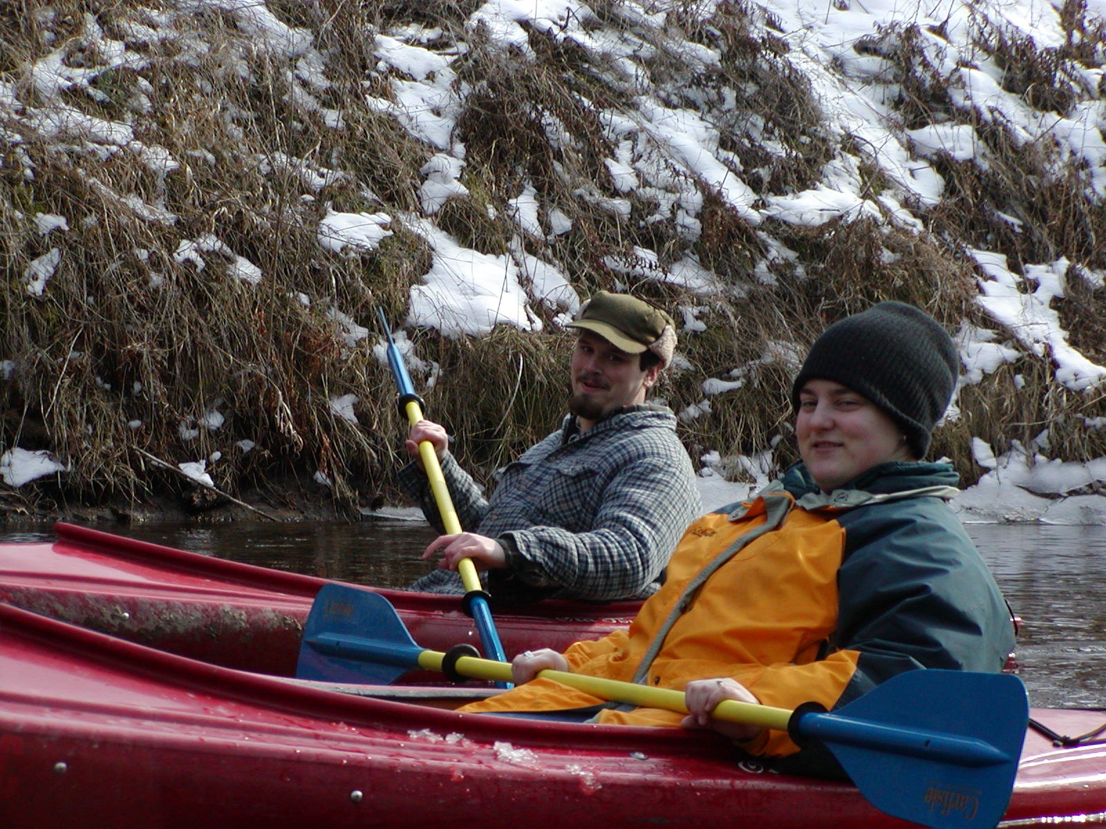 The winter canoe trip — photograph 7