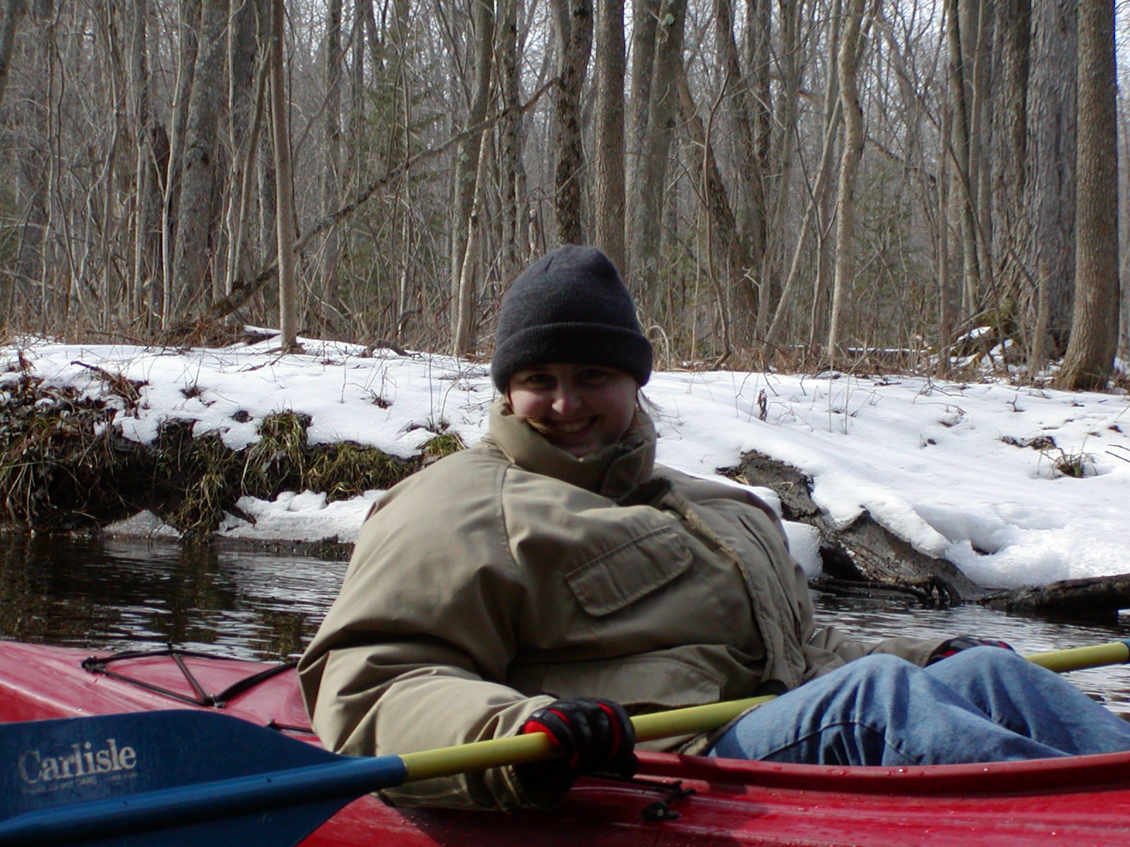 The winter canoe trip — photograph 11