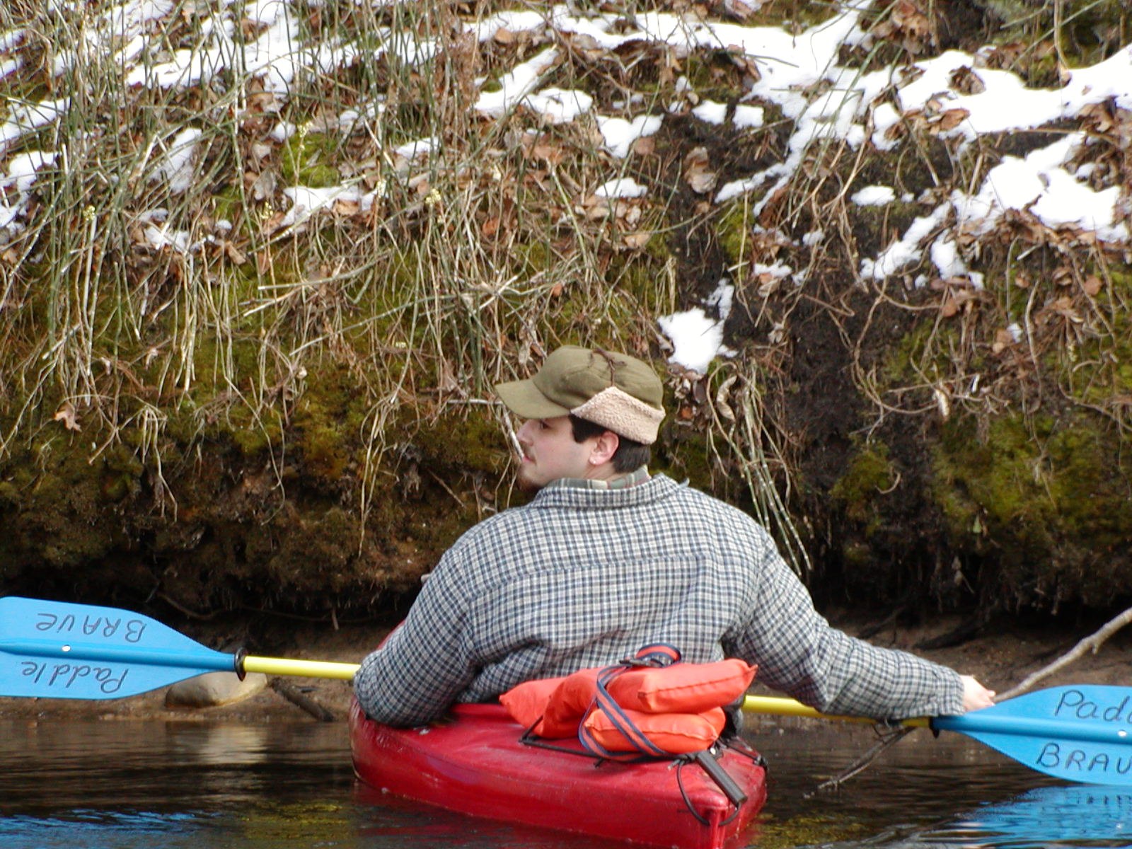 The winter canoe trip — photograph 13