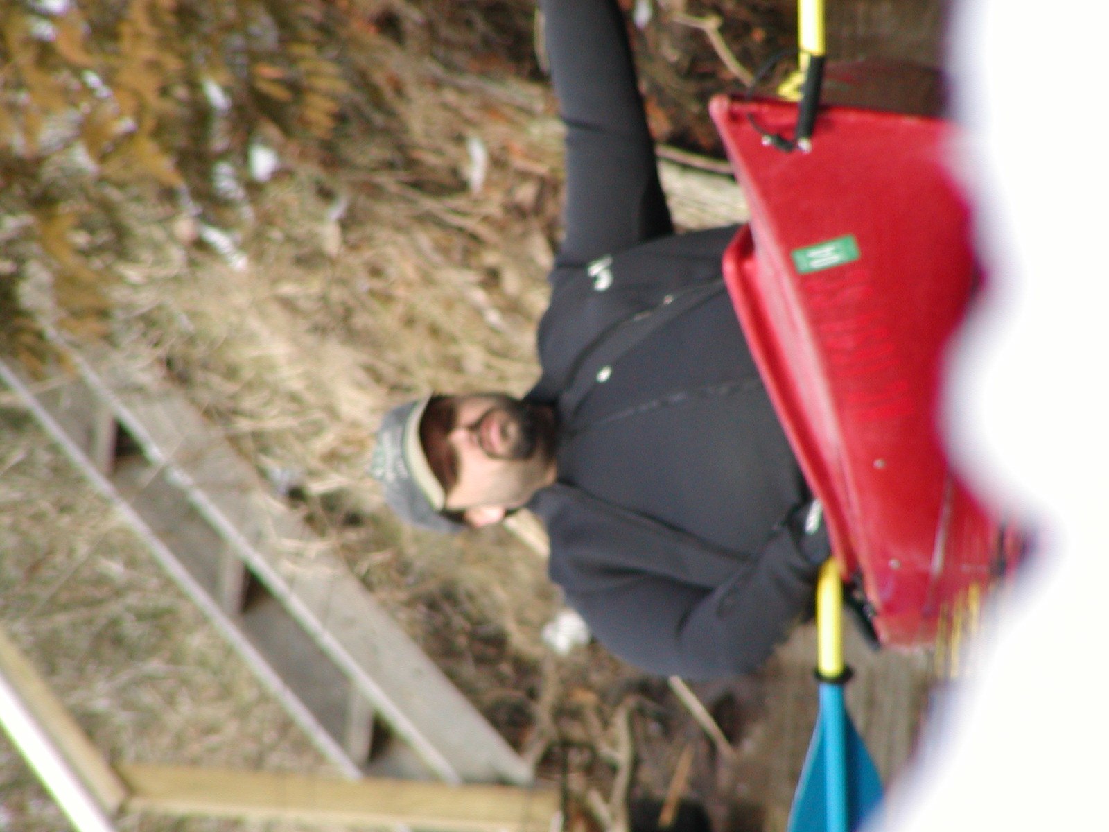 The winter canoe trip — photograph 15