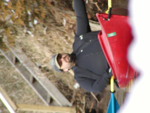 The winter canoe trip — photograph 15