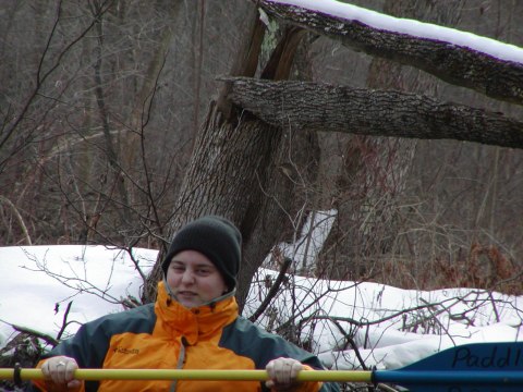 The winter canoe trip — photograph 18
