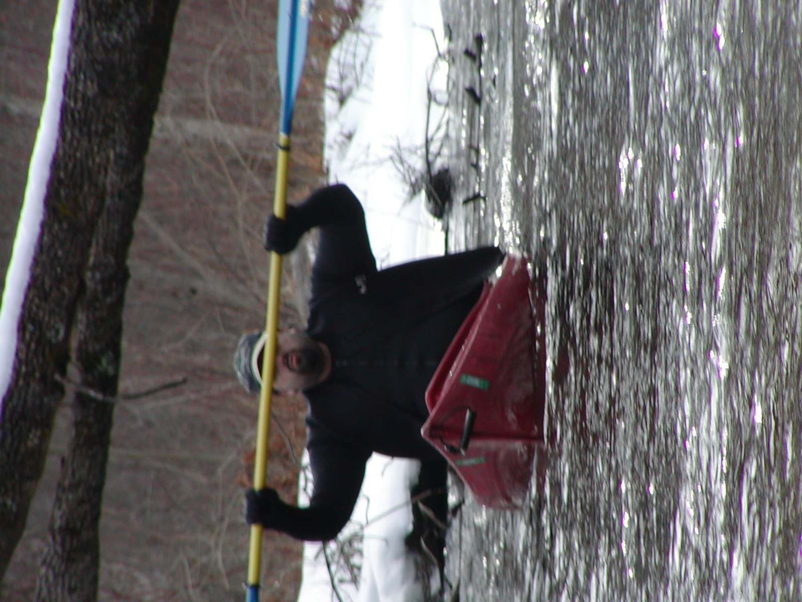 The winter canoe trip — photograph 19
