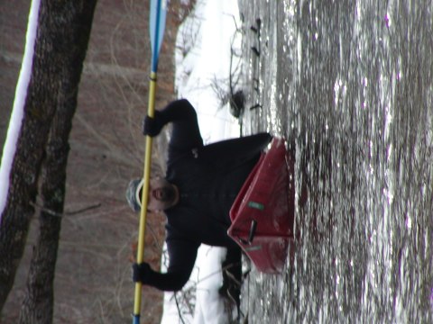 The winter canoe trip — photograph 19