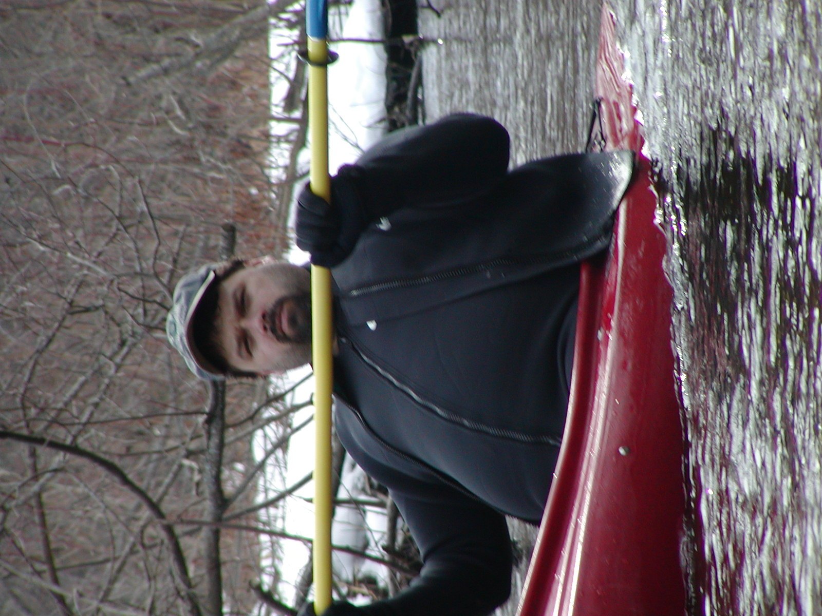 The winter canoe trip — photograph 20