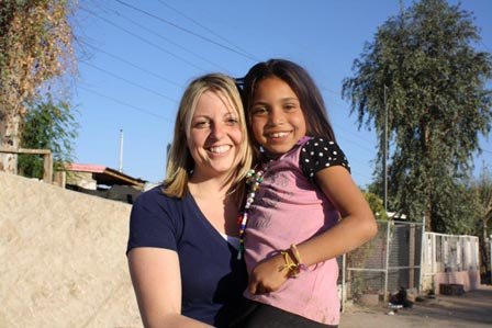 This is one of the kids that lived in the house built in Mexicali 2009!