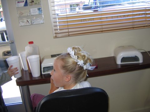 Getting ready - hair, photograph 12