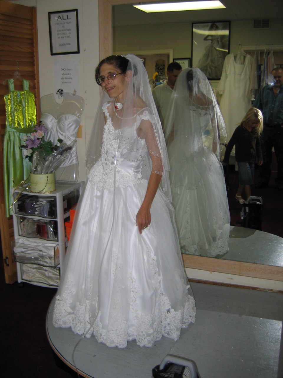 Dress fittings, photograph 5