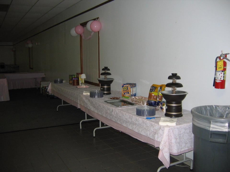 Setting up the hall, photograph 8