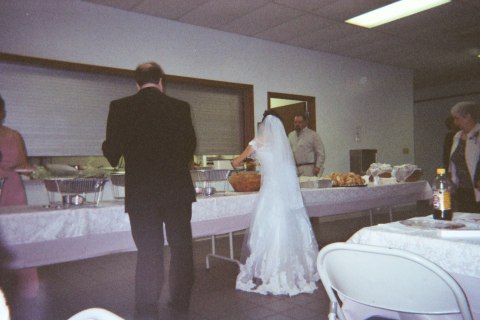 Reception - disposable cameras, photograph 73