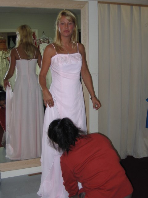 Dress fittings, photograph 12