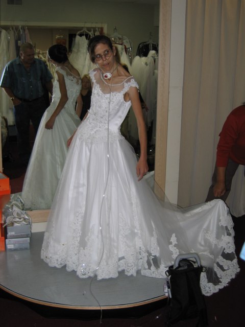 Dress fittings, photograph 2
