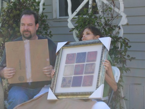 Opening gifts, photograph 10
