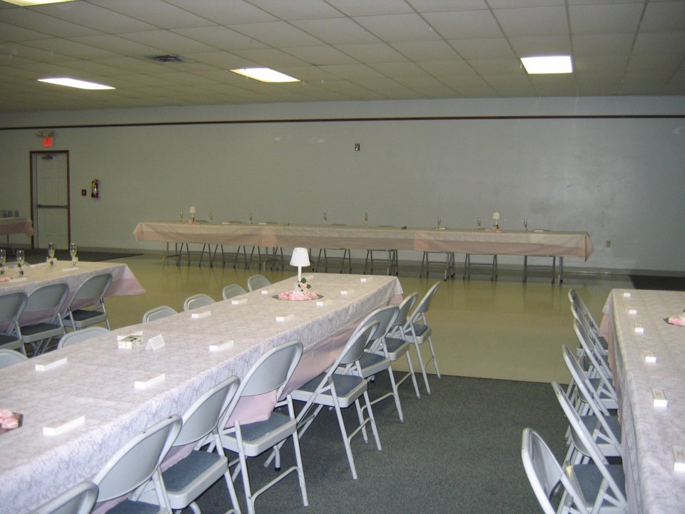 Setting up the hall, photograph 5